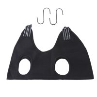 Ioensy - Pet Cat Grooming Hamaca Restricción Toalla Bolsa Para Baño Recorte De Uñas L Negro