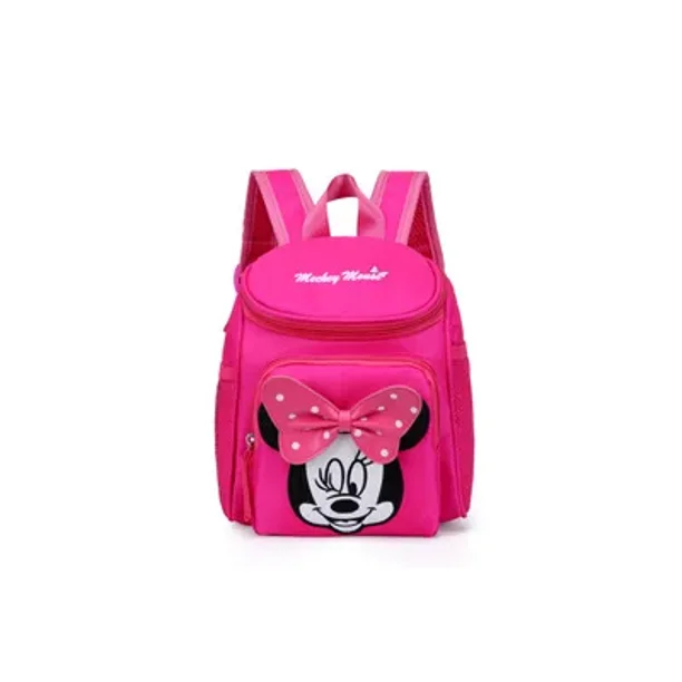 Disney cartoon Minnie children backpack girl boy bag baby cars gift bag for school kindergarten storage book bag