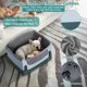 thumbnail image 5 of Asiento elevador para mascotas A 4 Pet 44x32x29 cm, hasta 11 kg, con hebillas, 5 of 9