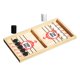 thumbnail image 1 of Juego De Hockey De Madera De Mesa Juego De Disco Rápido Portátil Para Cumpleaños Vacaciones Familiares L Rojo Con 20 Ajedrez, 1 of 5