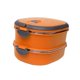 thumbnail image 2 of Fiambrera Con Aislamiento Térmico De Acero Inoxidable De Doble Capa Cuadrada Naranja, 2 of 4