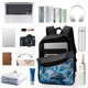 thumbnail image 3 of Cazafantasmas-theme Backpack, Campus style schoolbag Bookbag with Adjustable Shoulder Straps And Large Zip Compartment, Unisex Travel Bags., 3 of 6