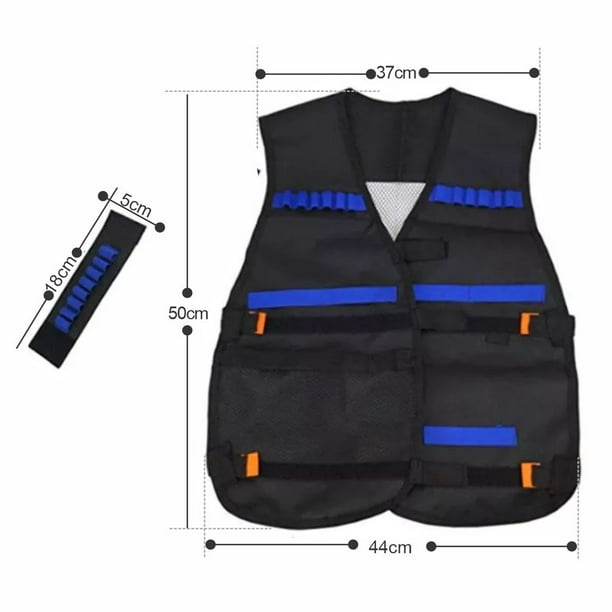 Dardos Chaleco Tactico De Nerf Kit Chaleco Táctico Para Niños Nerf