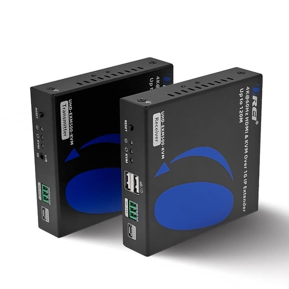 Extensor HDMI KVM OREI 4K@60Hz CAT6 120 m 2 USB