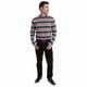 thumbnail image 3 of Polera Jersey Listada Cuello Redondo Verde, 3 of 4