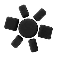 Magideal - 7Pcs Casco Almohadilla Suave Del Revestimiento Interno De Espuma De Espuma Protectora Anti Colisión De Colisión Al Aire Libre Colchón De Almohadilla P