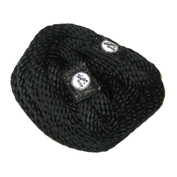 Cerradura Fender Lines Taylor Made, 3/8 pulgadas de profundidad x 6 pulgadas de largo, negra