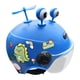 thumbnail image 1 of Bonito Casco De Motocicleta Para Niños Con Dibujos Animados, Medio Casco Para Ciclomotor, Kart, Niñas, Ojos Azules, 1 of 3