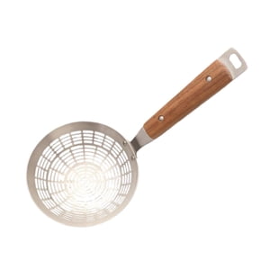 Magideal - Colador, Cucharón, Espumadera, Red Grande, Aislamiento Térmico, Práctico Colador De Acero Inoxidable Para Freír Patatas Fritas En El Restaurante De Ca Pequeño