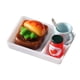 thumbnail image 2 of Simulación De Desayuno, Tostadas Y Mermelada, Juego De Cocina Para Casa De Mu?ecas 1/12, Utilería Para Fotos, Hamburguesa Vegetariana, 2 of 5