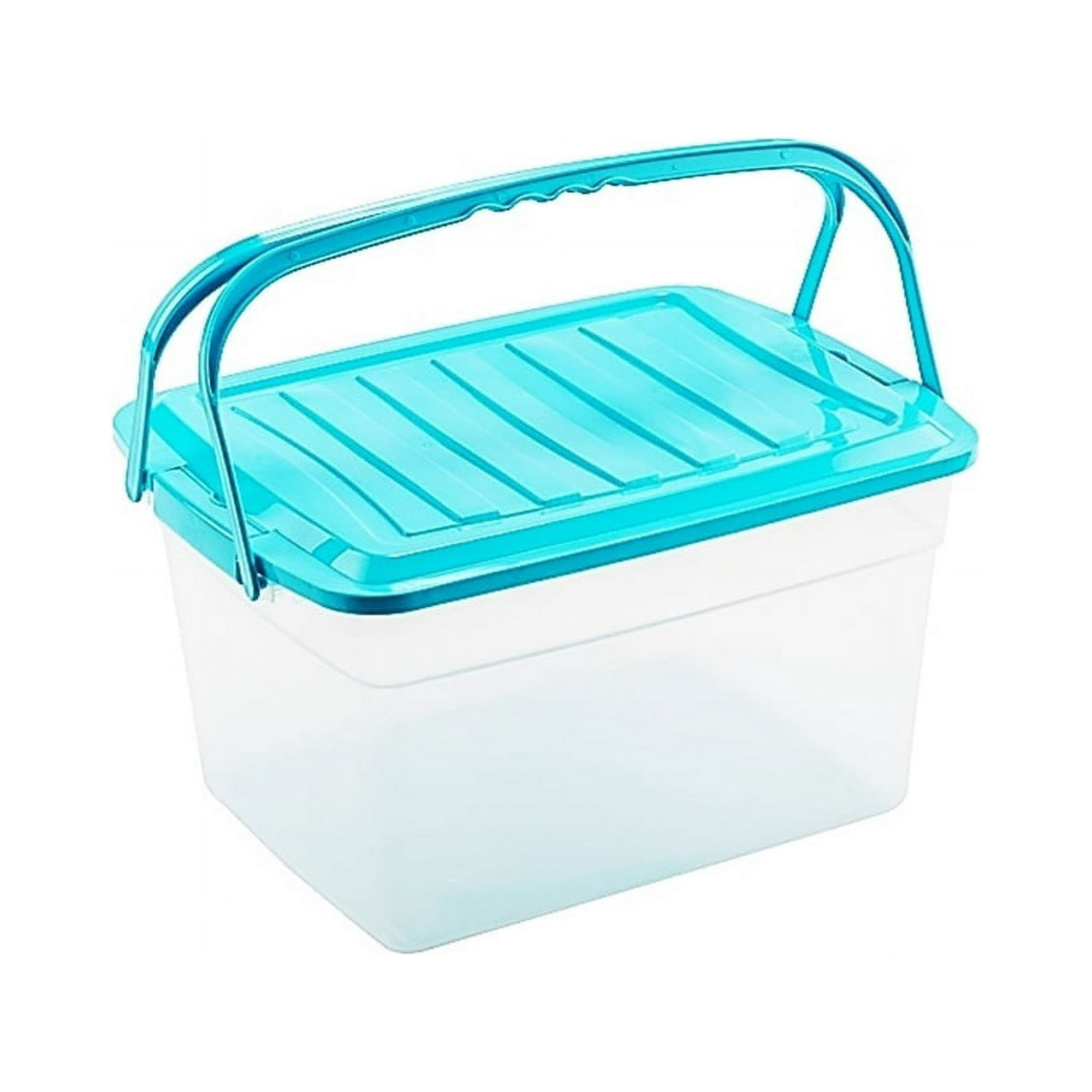 Reyplast - Caja Organizadora Rectangular Con Broche