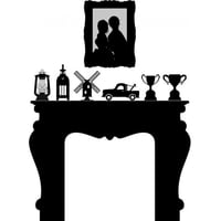 Rienda Libre Graphics - Decomural Fire Place Living Room Ws-15795