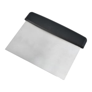 Bothyi - Raspador De Acero Inoxidable Para Hornear, Picador, Para Repostería, Cafetería, Tienda De Repostería, Mango Negro