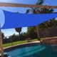 thumbnail image 1 of Toldo de Sombra Windscreen4less 2,4 x 2,4 m Azul Rectangular, 1 of 8