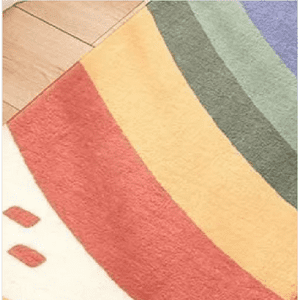 Genérico - Alfombra Shaggy Bajada De Cama 60X160 Cm