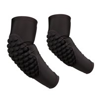 Magideal - Coderas Codo Mangas Antideslizante Acolchado Espesar Antebrazo Codo A Prueba De Choques Codo Soporte Para Ciclismo Fútbol Voleibol Protección Gimnasio Sg