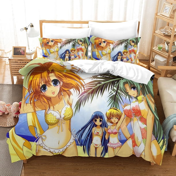 Comic series digital printing Digital Bedding Sets Home Bedclothes Super Cover Pillowcase Comforter Textiles Bedding Set Bed Sheets