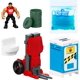 thumbnail image 1 of Set de Juego Mattel WWE Knuckle Crunchers Figura de Acción, 1 of 6