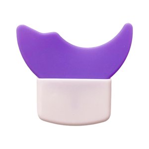 Ioensy - Plantillas De Delineador De Ojos Multifunción Plantilla De Silicona Lazy Quick Eye Makeup Tool 5.7Cmx5Cm Púrpura