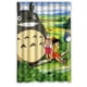 thumbnail image 1 of Cortina de ducha de Totoro Anime Girl, juego de cortina de baño con ganchos, tamaño 48 x 72 pulgadas, 1 of 3