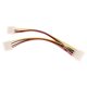 thumbnail image 3 of 20cm Computadora Molex Fuente De Alimentación De 4 Pines Y Cable Divisor 2 Hembra A 1 Macho, 3 of 3