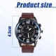 thumbnail image 4 of Reloj de cuarzo con correa de negocios de moda para hombre, estilo casual, retro, con esfera digital, para estudiantes., 4 of 5
