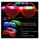 thumbnail image 2 of Pack 12pcs Lentes Anteojos Con Luz Led Cotillón Fiesta Varios Colores Para Regalos De Fiesta De Neón, Bodas, Conciertos, Raves Y Cumpleaños, Discotecas, Halloween, Navidad., 2 of 7