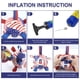 thumbnail image 5 of Pelota de fútbol para perro Kylinsure de 15 cm, resistente, con correas, 5 of 9