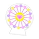 thumbnail image 4 of Holiday Treats Gift Box Trasparent Wedding Favors Party Candy Boxes Para Shop Yellow Pink Hear, 4 of 5