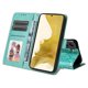 thumbnail image 4 of Funda tipo cartera FOXDOCK para Samsung Galaxy S22 Plus , diseño girasol en relieve, cuero PU, cierre magnético, soporte y tarjetero, 4 of 5