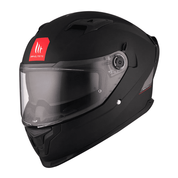 Casco para moto MT FF128SV Braker SV Solid A1 Negro Mate M