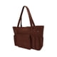 thumbnail image 4 of Bolsa De Almacenamiento Para Lanas Resistente Para Tejer Agujas De Ganchillo, Suministros De Bordado, Color Marrón, 4 of 5
