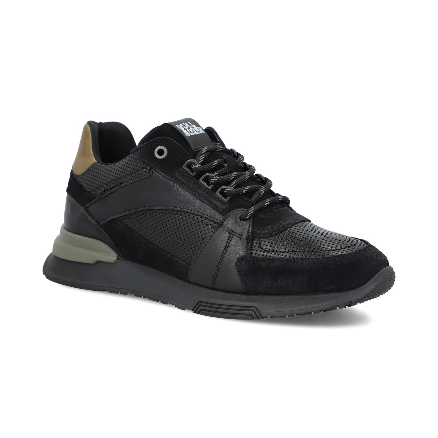 Zapatillas Hombre Cuero Split-0-70 Bullboxer Negro 42