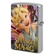thumbnail image 1 of Strange Magic-theme Copper Metal Lighter Shell, Premium Replacement Refillable Lighter Case with Durable Metal Construction, Compatible with Zippo and Most Standard Lighter Models, 1 of 6
