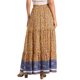 thumbnail image 3 of INSPIRE CHIC Faldas Boho para Mujer Estampado Floral Primavera Verano Cintura Elástica Faldas Maxi Casual XS Amarillo, 3 of 5
