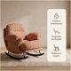 thumbnail image 2 of Sillón Mecedor Reclinable Amélie Chenilla Con Respaldo Alto, 2 of 8