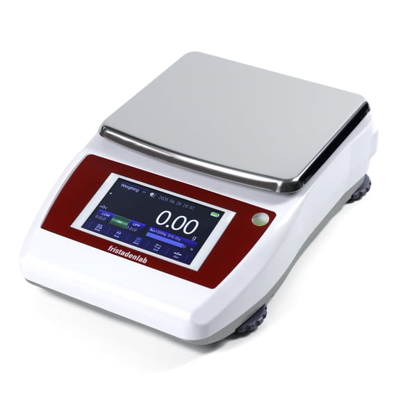 Balanza de Laboratorio Fristaden Lab 2000 g x 0.01 g con Pantalla Táctil