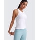 thumbnail image 2 of Musculosa CRZ YOGA Mujer Sin Costuras con Espalda Deportiva Blanca Talle S, 2 of 4