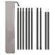 thumbnail image 1 of 2x Postes De Tienda Dosel Soporte Ajustable Hierro 5 Secciones Bolsa De Almacenamiento Al Aire Libre, 1 of 5