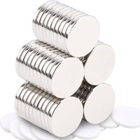 Genérica - 10Pcs Imanes Neodimio Imanes Súper Fuertes De 15Mm*15Mm*3Mm Redondo