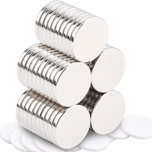 Genérica - 10Pcs Imanes Neodimio Imanes Súper Fuertes De 15Mm*15Mm*3Mm Redondo
