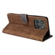 thumbnail image 2 of Funda Billetera para Motorola Moto Edge gen 6 con Soporte - Cartera de Cuero con Ranuras Marrón, 2 of 5