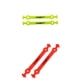 thumbnail image 5 of 4x Amortiguadores De Vibraciones De Raqueta De Squash De Tenis Amortiguador Rojo + Amarillo, 5 of 6