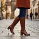 thumbnail image 2 of Bota Exs Dots Cuero Café, 2 of 6