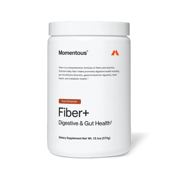 Momentous Fiber Plus — Fibra Soluble, Insoluble y Almidón Resistente Solnul 288 gr