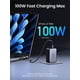 thumbnail image 2 of Cargador UGREEN USB C Nexode X de 3 puertos GaN MacBook Pro/Air de 100 W, 2 of 8