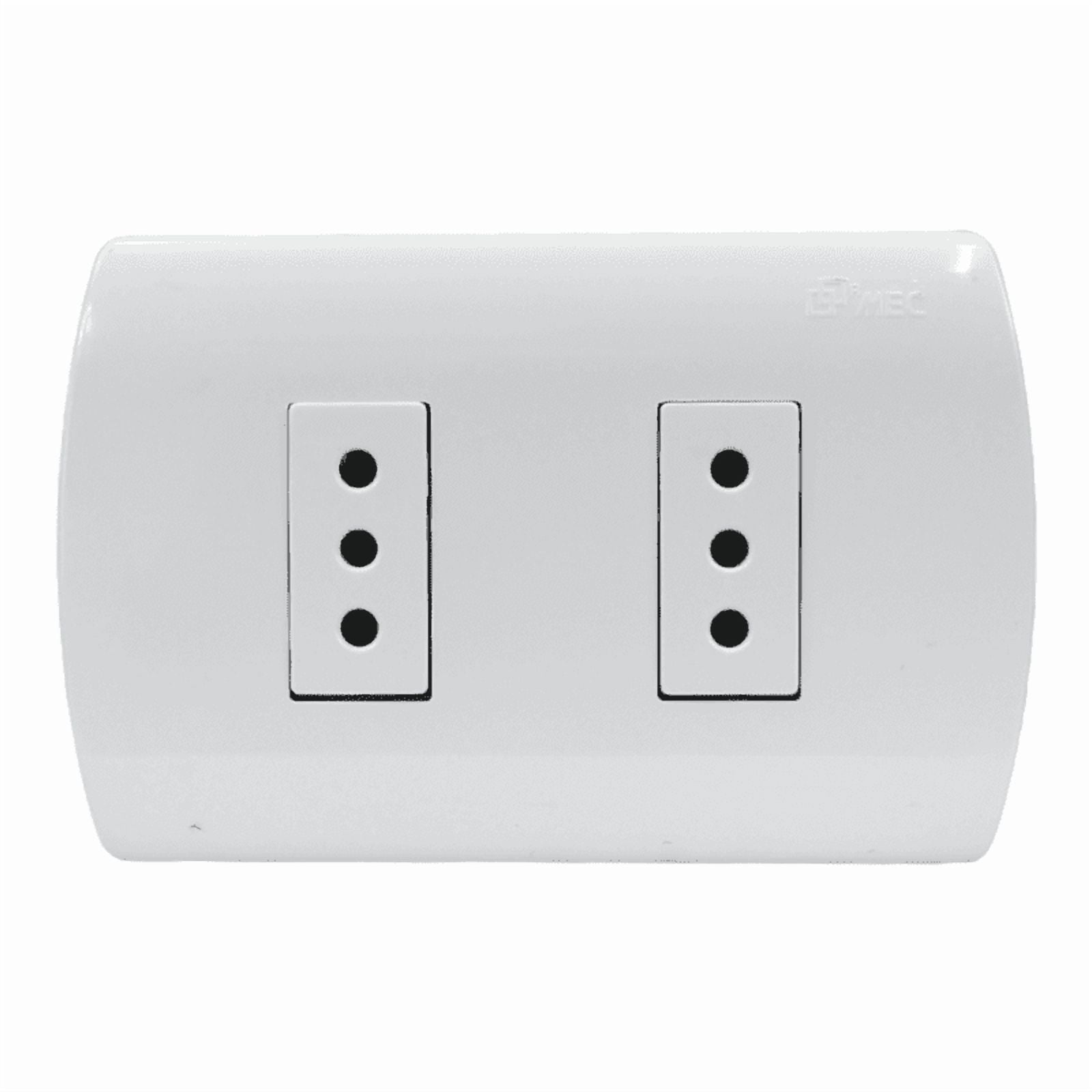 Imec - Toma Corriente 10a Blanco Embutido