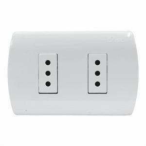 Imec - Toma Corriente 10A Blanco Embutido