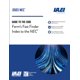 thumbnail image 1 of Ferm's Fast Finder Index: Based on the NEC 2023, 1 of 1