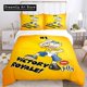 thumbnail image 2 of 3D Print Fashion Cartoon SML Jeffy Bedding Set Boys Girls Twin Queen King Size Duvet Cover Pillowcase Bed boys Adult Bedroom, 2 of 5